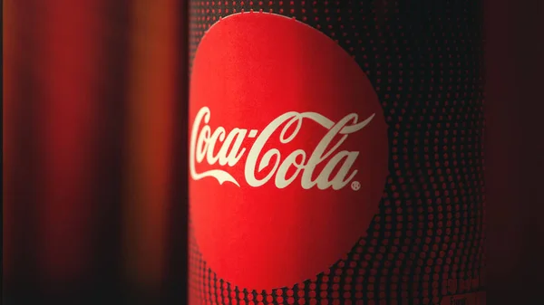 Coca Cola Dapat Coca Cola Close Coca Cola Kopi Dalam — Stok Foto