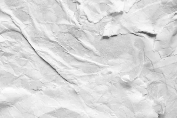 Vlhká Potrhaná Textura Papíru Prázdný Roztrhaný List Mokrého Bílého Papíru — Stock fotografie