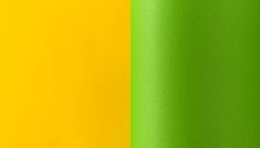 Kağıt dokusu. İki tane boş renkli kağıt. Yaratıcılık için soyut arkaplan