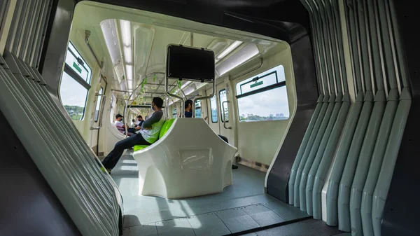 Kuala Lumpur Malaysia August 2022 Monorail Train Malaysian Capital Public — Stock Photo, Image