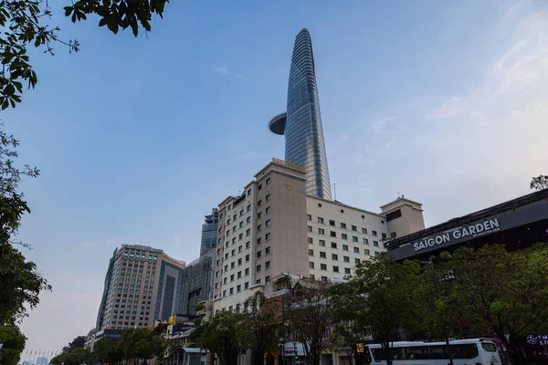 Chi Minh City Vietnam Kasım 2022 Bitexco Financial Tower Vietnam — Stok fotoğraf