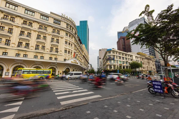 Chi Minh City Βιετνάμ Νοεμβρίου 2022 Street View Cityscape Vietnamese — Φωτογραφία Αρχείου