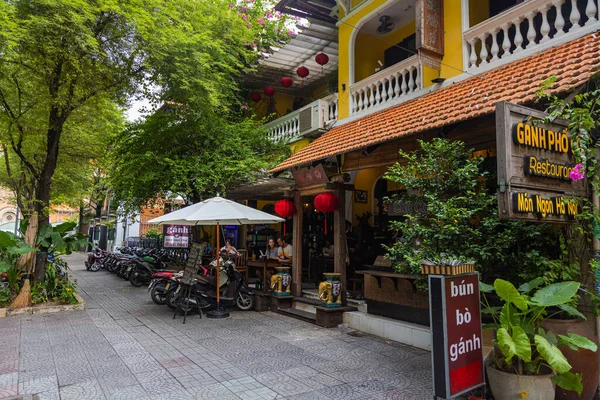 Chi Minh City Vietnam November 2022 Street Cafe Saigon Turisták — Stock Fotó