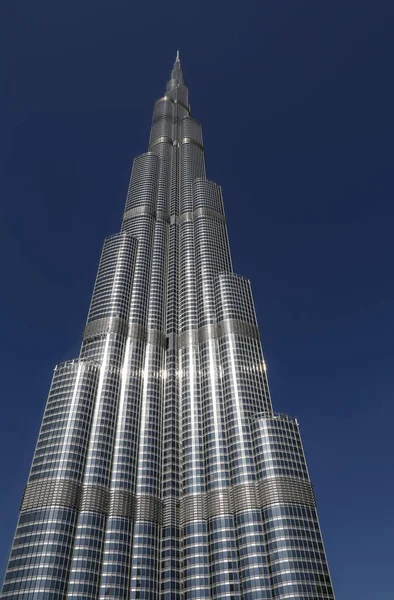 Dubai Emirados Árabes Unidos Fevereiro 2022 Burj Khalifa Tower Coração — Fotografia de Stock