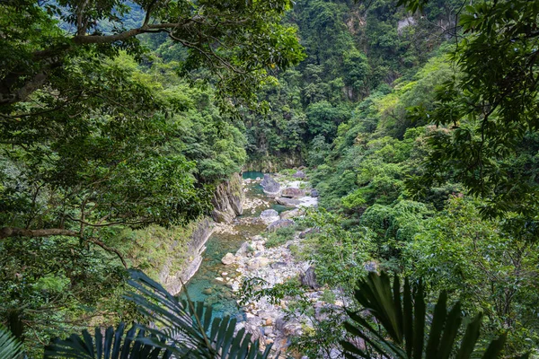 Sendero Senderismo Shakadang Parque Nacional Taroko Taiwán Paisaje Protegido Del — Foto de Stock