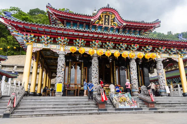 Puli Taiwán Mayo 2023 Dentro Del Templo Baohu Dimu Maravilla — Foto de Stock