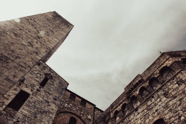 San gimignano siena eyaletinde, Toskana, Kuzey ve orta İtalya bir duvarlı küçük Ortaçağ tepe yeridir. ince kuleler kenti olarak bilinen.