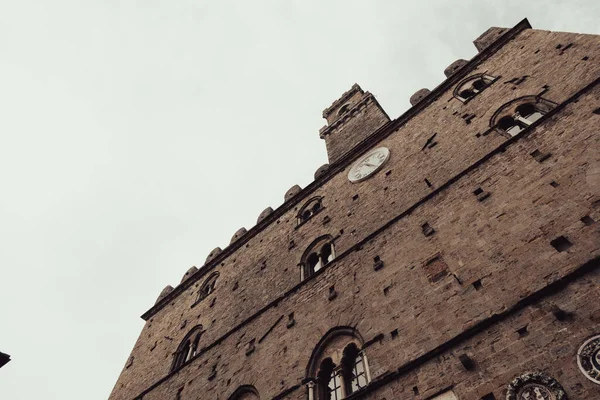 San Gimignano Siena Eyaletinde Toskana Kuzey Orta Talya Bir Duvarlı — Stok fotoğraf