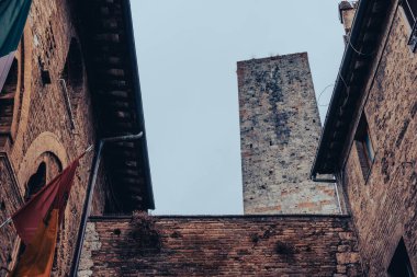 San gimignano siena eyaletinde, Toskana, Kuzey ve orta İtalya bir duvarlı küçük Ortaçağ tepe yeridir. ince kuleler kenti olarak bilinen.