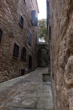 San gimignano siena eyaletinde, Toskana, Kuzey ve orta İtalya bir duvarlı küçük Ortaçağ tepe yeridir. ince kuleler kenti olarak bilinen.