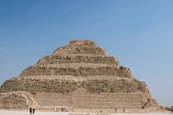 Saqqara Contém Mais Antigo Complexo Construção Pedra Completo Conhecido História — Fotografia de Stock