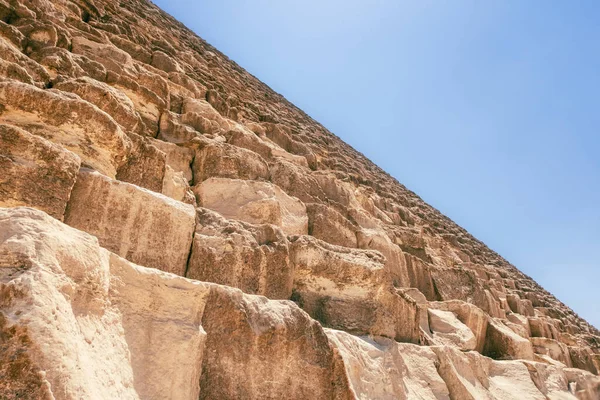Fedezze Fel Gízai Piramist Örökkévalóság Maradandó Emlékművét Bemutatva Ősi Egyiptomi — Stock Fotó