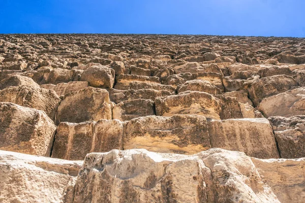 Experimente Impresionante Belleza Pirámide Giza Testimonio Duradero Del Ingenio Humano — Foto de Stock