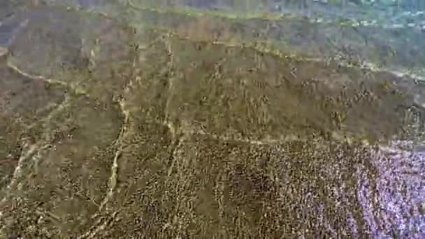 Reisen Sie Unter Der Oberfläche Des Roten Meeres Schnelle Strömungen — Stockvideo