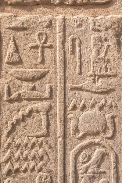 Avdekke Mysteriene Til Philae Temple Aswan Hellig Helligdom Som Transporterer – stockfoto
