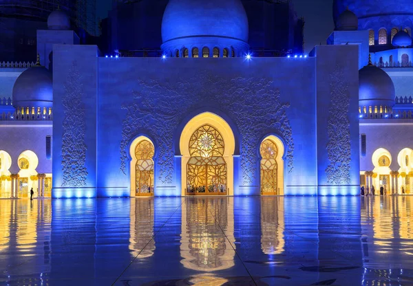 Abu Dhabi Émirats Arabes Unis Février 2023 Grande Mosquée Cheikh — Photo