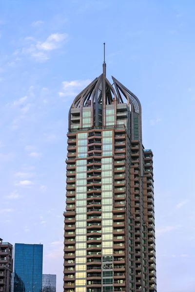 Дубай Оаэ Февраля 2023 Современная Архитектура Здания Mesk Tour Интересной — стоковое фото