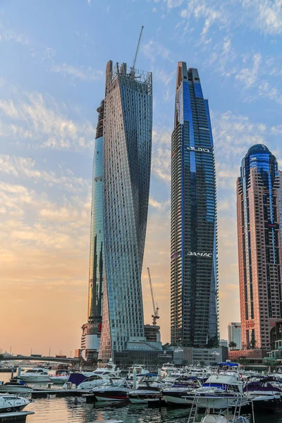 Dubai Uea Febrero 2023 Dubai Edificios Futuristas Gran Altura Construcción —  Fotos de Stock