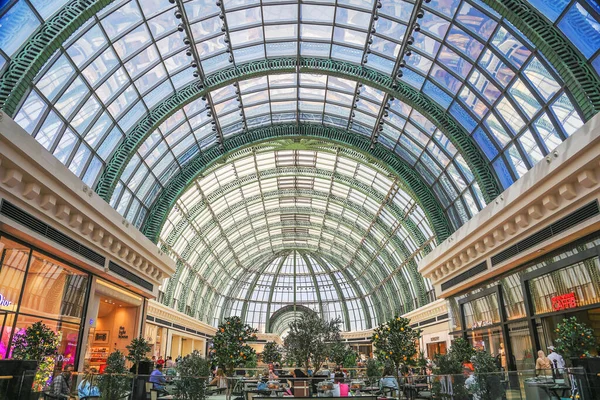 Dubai Emirati Arabi Uniti Febbraio 2023 Moderna Struttura Del Mall Immagine Stock