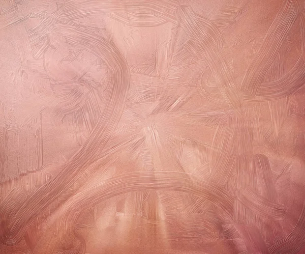 Texture Abstraite Rose Poussiéreuse Avec Coups Pinceau — Photo