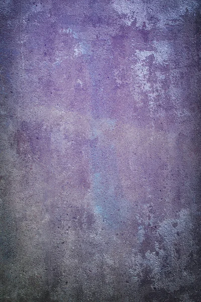 Крупный План Старой Бетонной Стены Фиолетовом Синем — стоковое фото