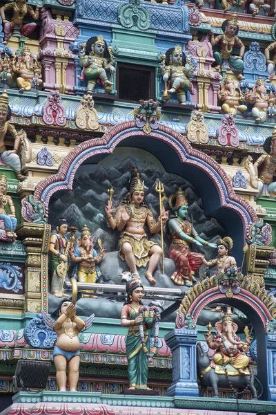 Cingapura Setembro 2022 Fada Exterior Templo Sri Layan Sithi Vinayagar — Fotografia de Stock