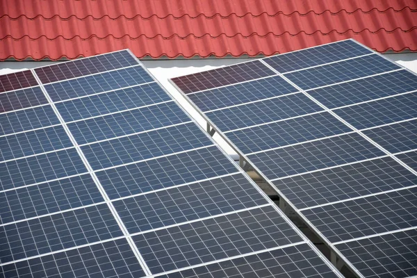 Solar Panel Installed Top Hdb Block Singapore Harness Green Energy — стоковое фото