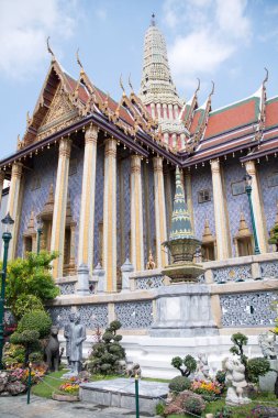 Wat Phra Kaew or the Temple of the Emerald Buddha inside Grand Palace, Bangkok