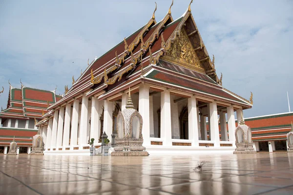 Ordination Hall Wat Saket Wat Saket Heeft Prachtige Structuren Uit — Stockfoto