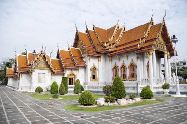 Wat Benchamabophit Dusitwanaram or Marble Temple in Bangkok. It is one of Bangkok's best-known temples and a major tourist attraction