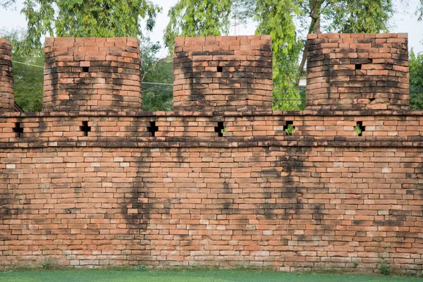 Anciennes Murailles Kanchanaburi Thaïlande Kanchanaburi Est Une Ville Thaïlande Occidentale — Photo