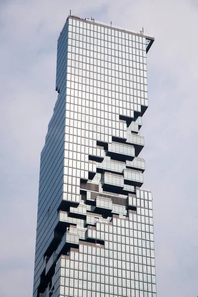 Bangkok Thailand Februar 2023 Schöne Ansicht Von King Power Mahanakhon — Stockfoto