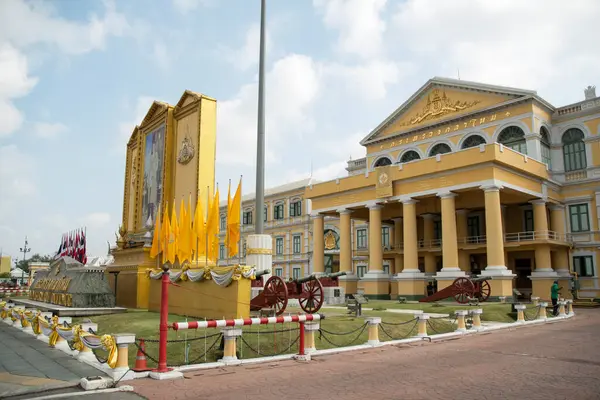 Bangkok Thailand Feb 2023 Ministry Defence Headquarters Thailand Open Air — Stock Photo, Image