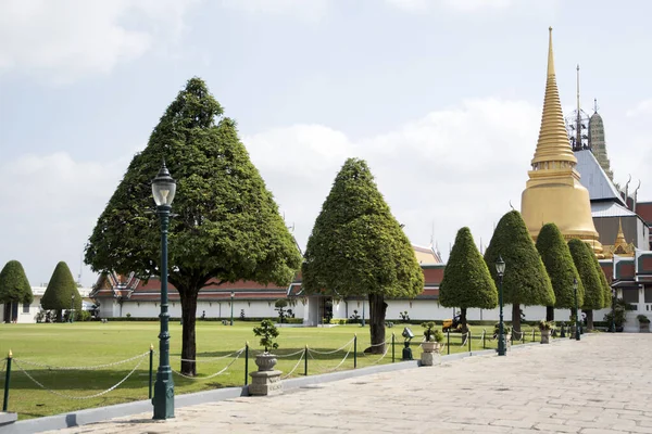 Bangkok Tailandia Feb 2023 Gran Palacio Wat Phra Kaew Templo —  Fotos de Stock