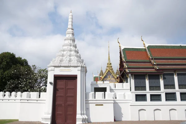 Bangkok Thaïlande Feb 2023 Grand Palace Vue Extérieur Avec Balcon — Photo