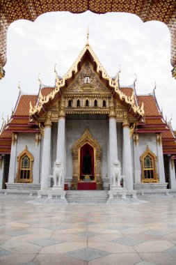 Wat Benchamabophit Dusitwanaram or Marble Temple in Bangkok. It is one of Bangkok's best-known temples and a major tourist attraction