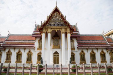 Wat Benchamabophit Dusitwanaram or Marble Temple in Bangkok. It is one of Bangkok's best-known temples and a major tourist attraction