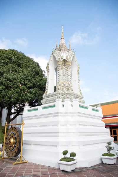 Wat Pho Klocktorn Bangkok Thailand Wat Pho Ett Buddistiskt Tempelkomplex — Stockfoto