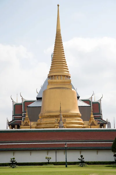Büyük Saray Wat Phra Kaew Zümrüt Buda Tapınağı Bangkok Tayland — Stok fotoğraf