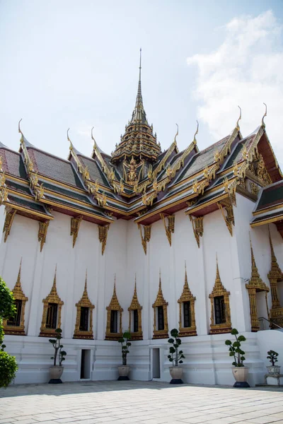Dusit Maha Prasat Hall Dentro Área Wat Phra Kaew Templo — Fotografia de Stock