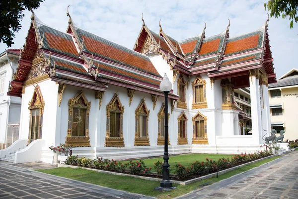Wat Benchamabophit Dusitwanaram Або Marble Temple Бангкоку Один Найвідоміших Храмів — стокове фото