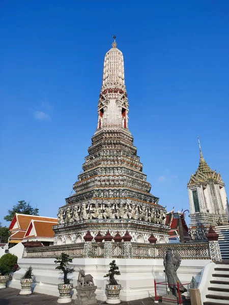 Wat Arun Oder Tempel Der Morgenröte Ist Ein Buddhistischer Tempel — Stockfoto