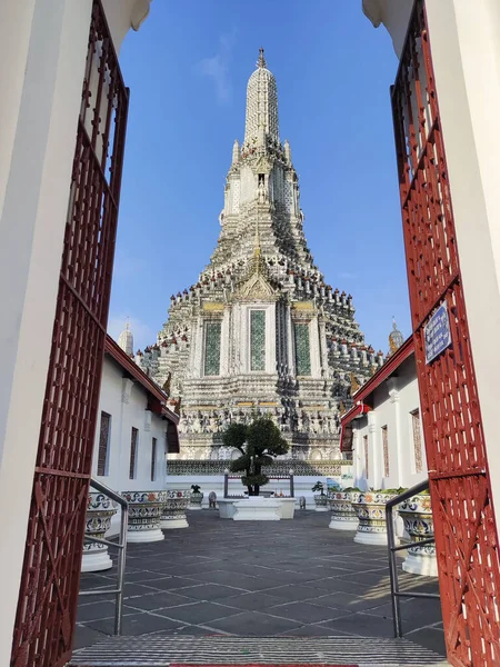 Wat Arun Templo Del Amanecer Templo Budista Bangkok Wat Arun —  Fotos de Stock