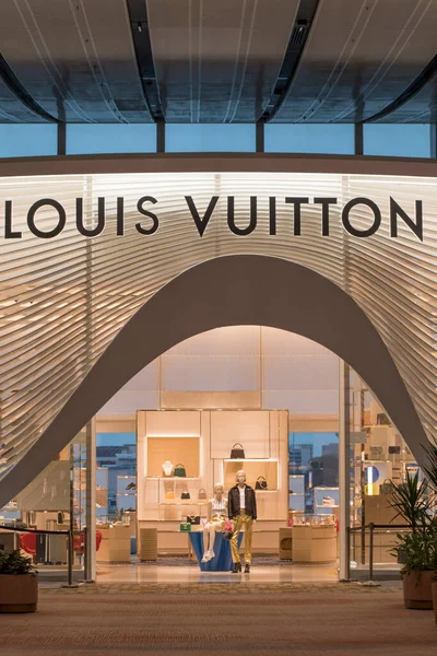 Louis Vuitton shop at Suvarnabhumi airport Bangkok, Thailand Stock