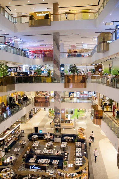 Bangkok Tailândia Fevereiro 2023 Visita Dos Clientes Shopping Center Mundo — Fotografia de Stock