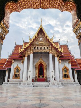 Wat Benchamabophit Dusitwanaram or Marble Temple in Bangkok. It is one of Bangkok's best-known temples and a major tourist attraction
