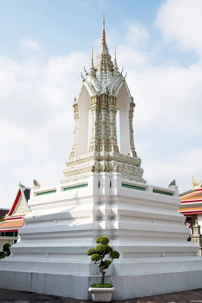 Колокольня Ват Бангкоке Таиланд Ват Пхо Является Буддистским Храмовым Комплексом — стоковое фото