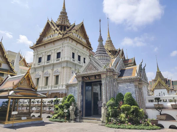 Bangkok Tailandia Feb 2023 Architecutre Building Wat Phra Kaew Temple —  Fotos de Stock