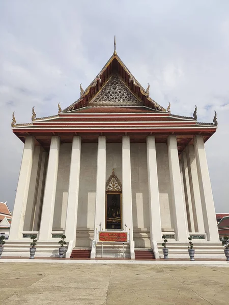 Bangkok Thaïlande Feb 2023 Buddha Image Hall Wat Saket Temple — Photo