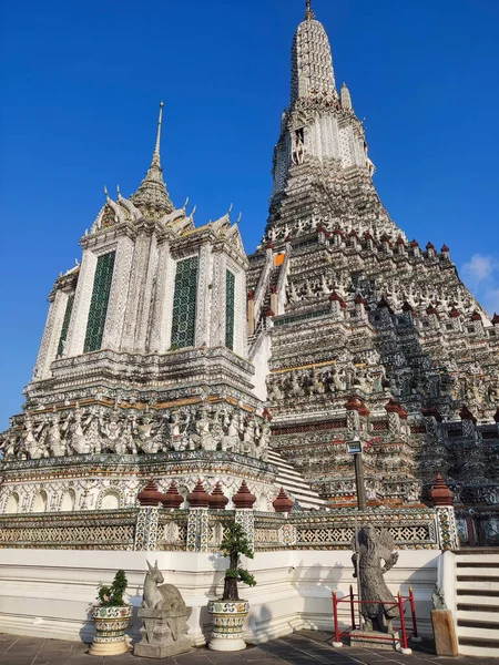 Wat Arun Temple Dawn Een Boeddhistische Tempel Bangkok Wat Arun — Stockfoto